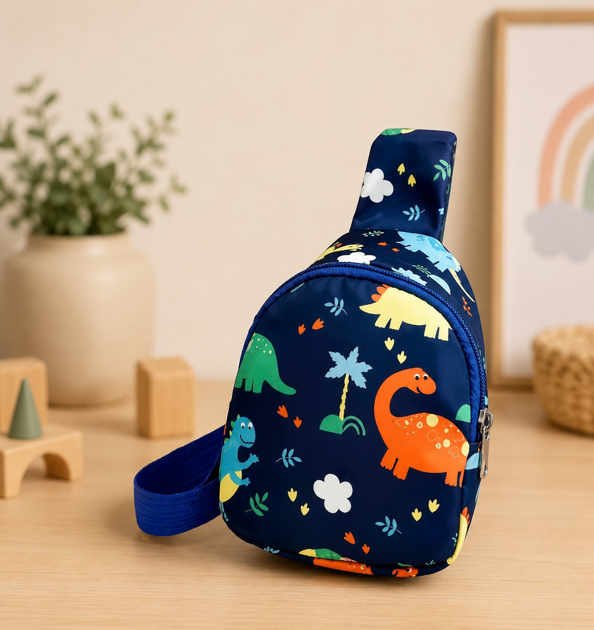 Dinosaur Crossbody Messenger Bag