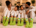 Fluffy Monster Plush Socks – Big Eye Cute Fuzzy Socks