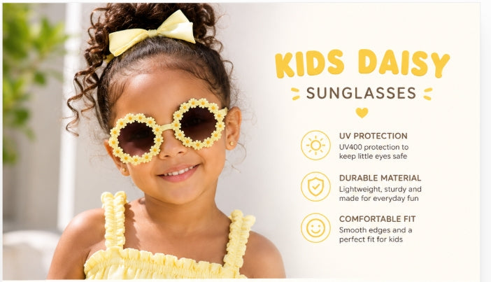 Kids Daisy Glasses