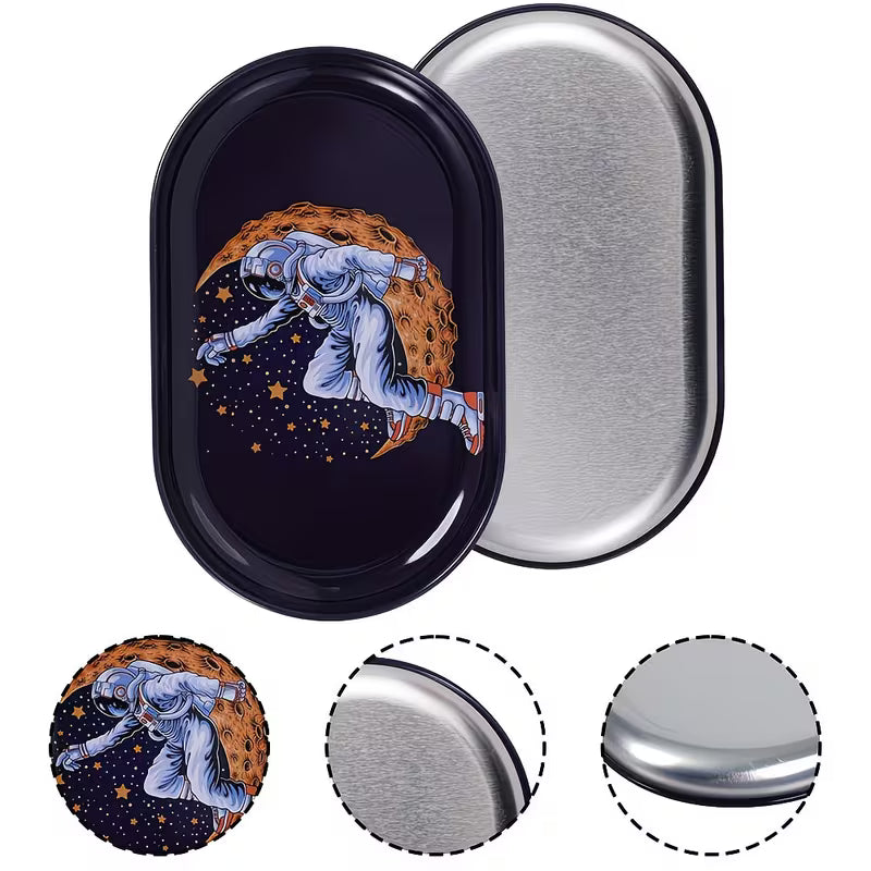 Astronaut Metal Rolling Tray