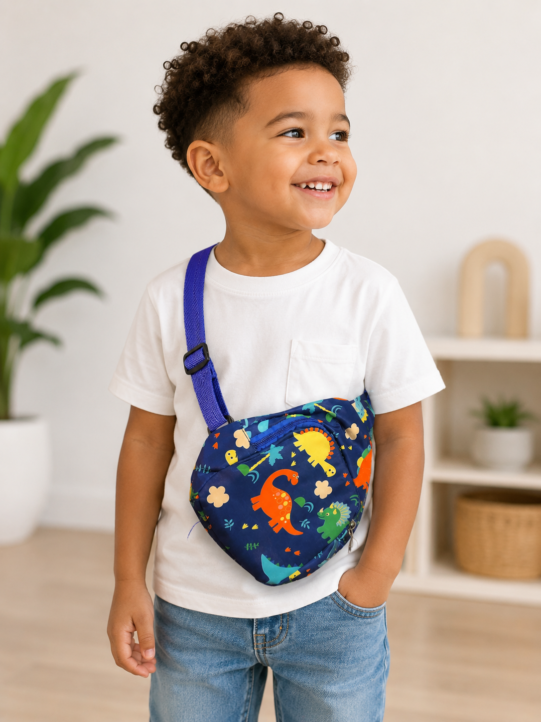 Dinosaur Crossbody Messenger Bag